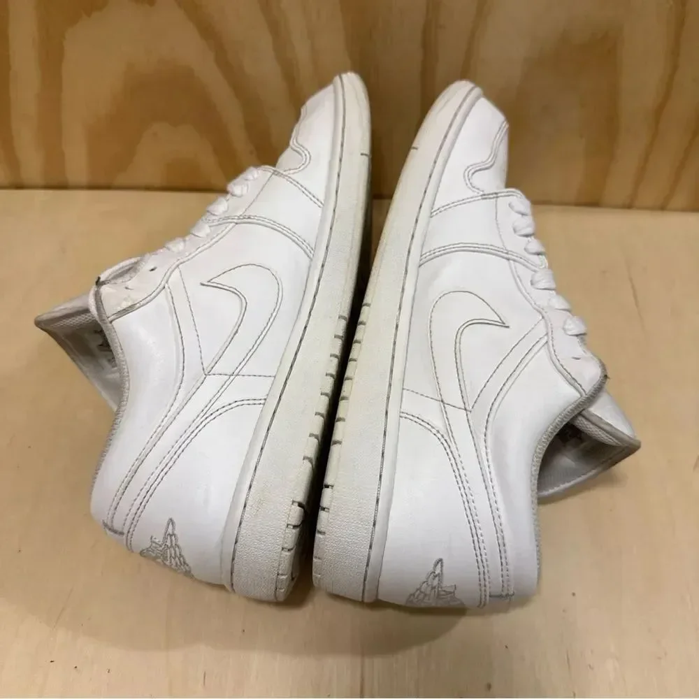 Air Jordan 1 Low Triple White Size 12 Men
